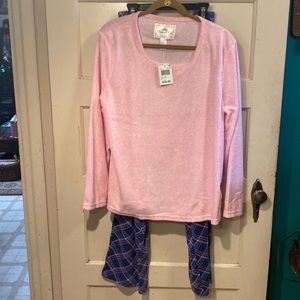 Soft comfy sleeper set. Size XL. New with tags